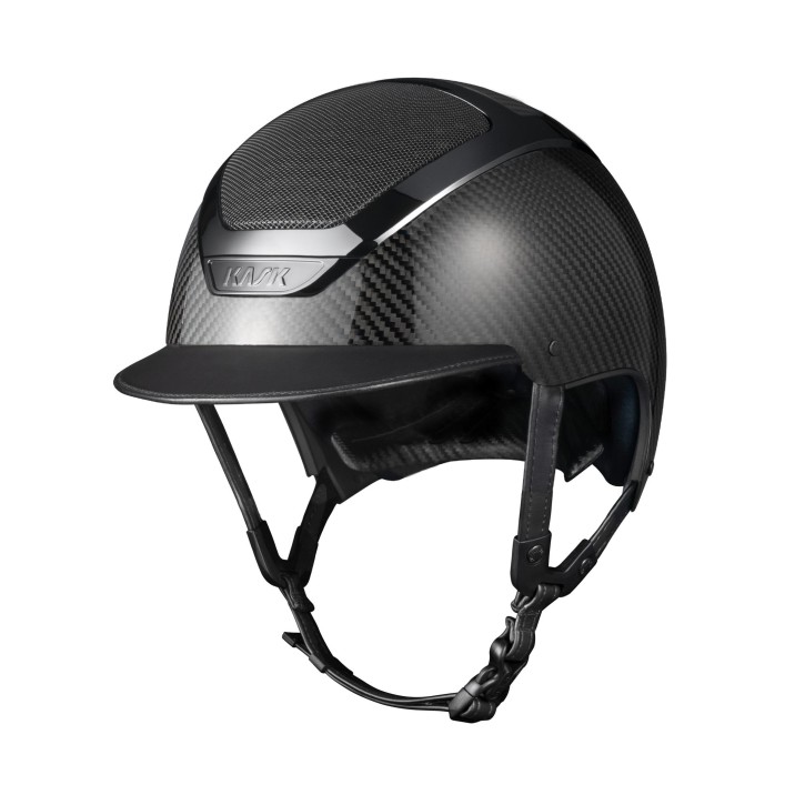 KASK Reithelm DOGMA LIGHT CARBON SHINE m. Inlay Schwarz