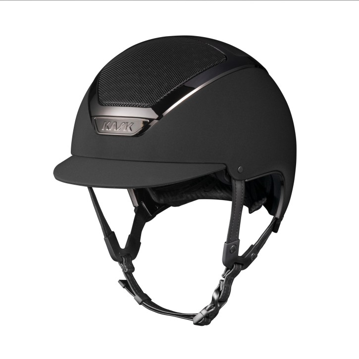 KASK Reithelm Dogma Chrome Light m. Inlay Schwarz 54