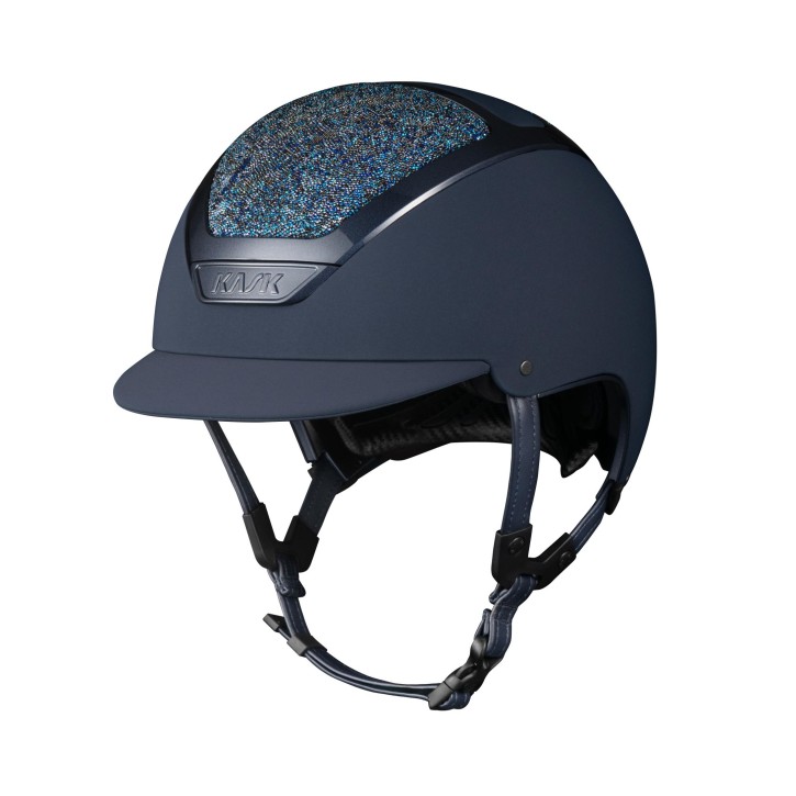 Kask Dogma Chrome Light Navy Swarovski Midnight m. Inlay