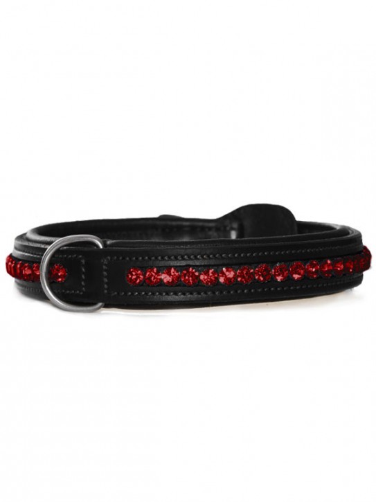 Equestrian Stockholm Hundehalsband Bordeaux