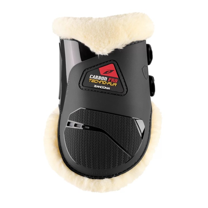 Zandona CARBON PRO Techno-Fur Streichkappen schwarz