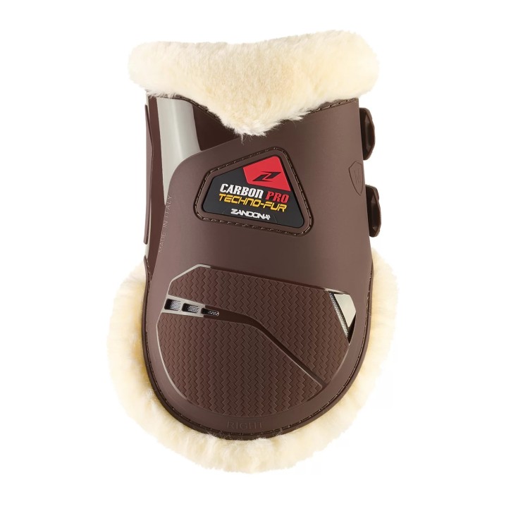 Zandona CARBON PRO Techno-Fur Streichkappen braun