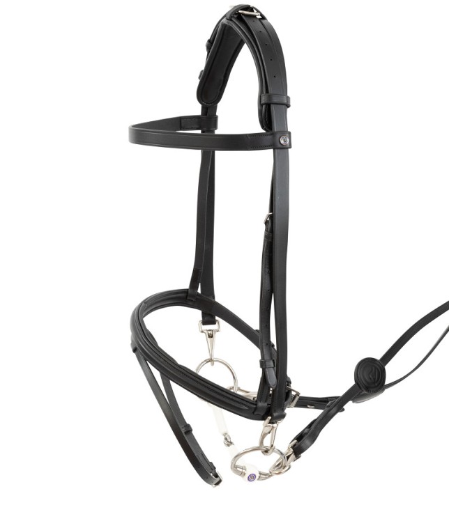 Trust Trense Hamburg schwarz silber full