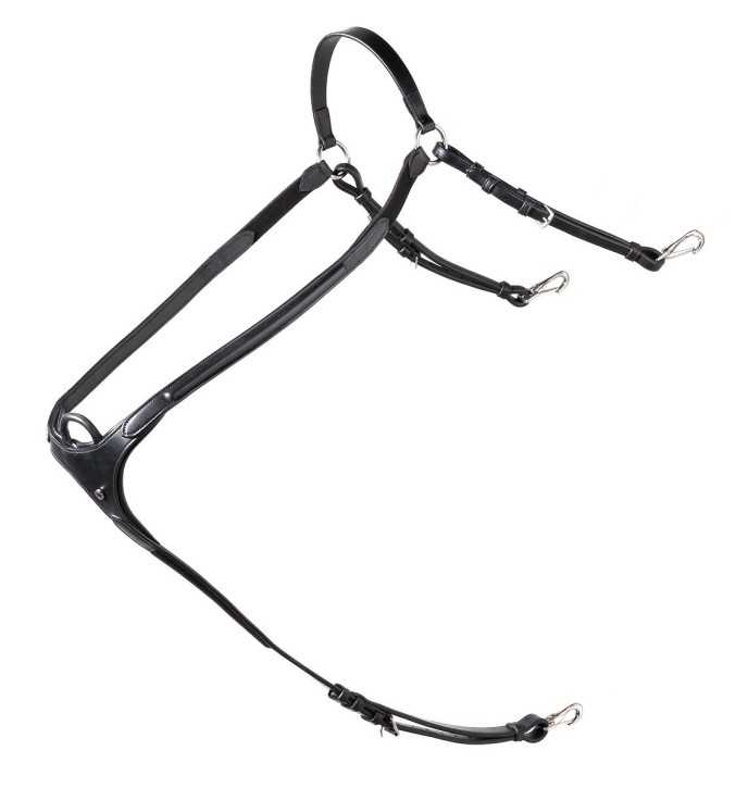 Trust Vorderzeug mit Brücke Brussels schwarz silber