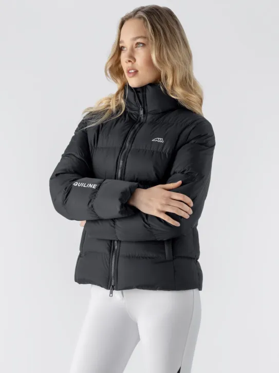 Equiline Damen Steppjacke Esatek schwarz