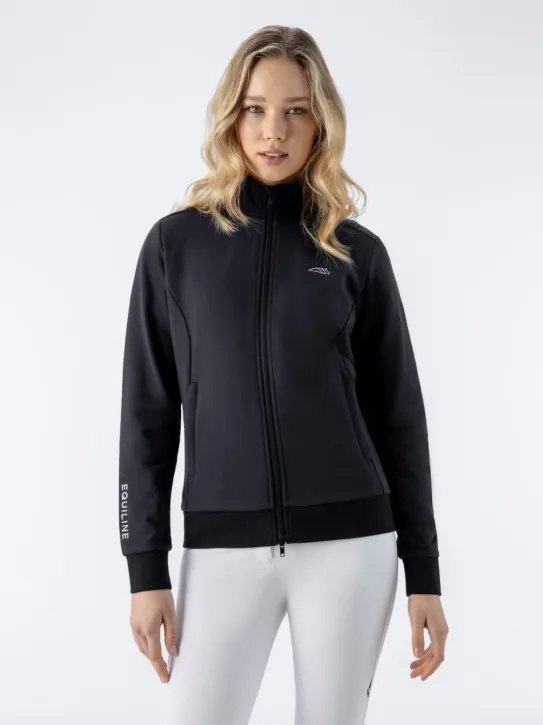 Equiline Damen Sweatjacke Carrek schwarz