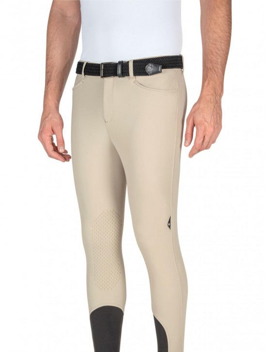 Equiline Herren Reithose Kniegrip Grantk beige