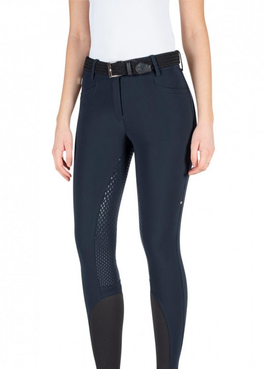 Equiline Damen Vollgrip Reithose Adellek navy 38 (IT 42)