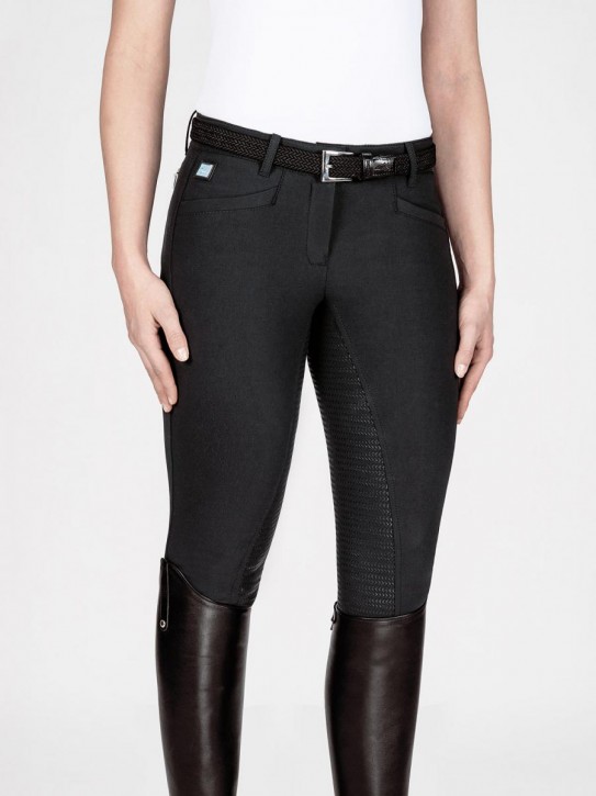 Equiline Vollgrip Reithose Damen Cedar schwarz 42 (IT 46)