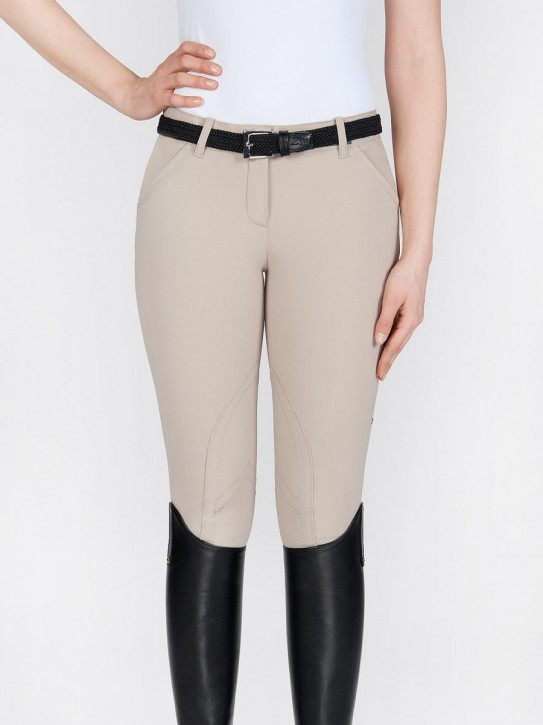 Equiline Stoffknie Damen Reithose Boston Beige