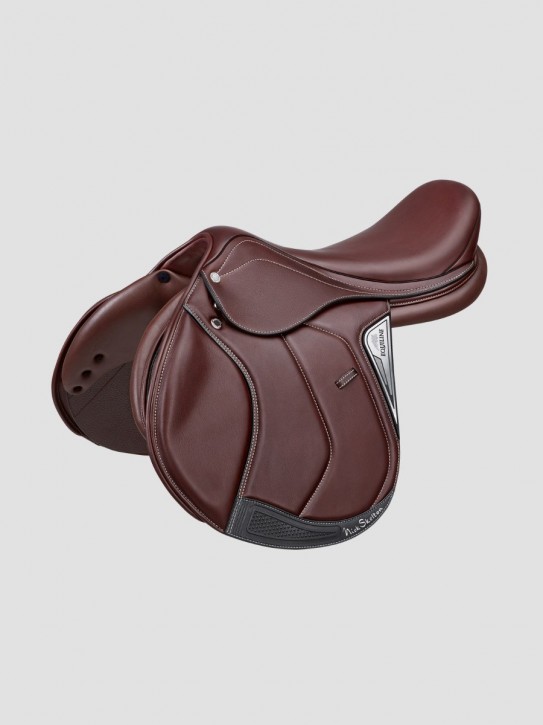 Equiline Springsattel Nick Skelton Braun Strass 17 L - Neu