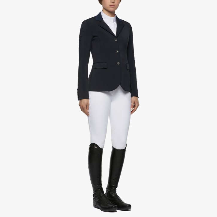 Cavalleria Toscana GP Damen Turnierjacket perforated navy