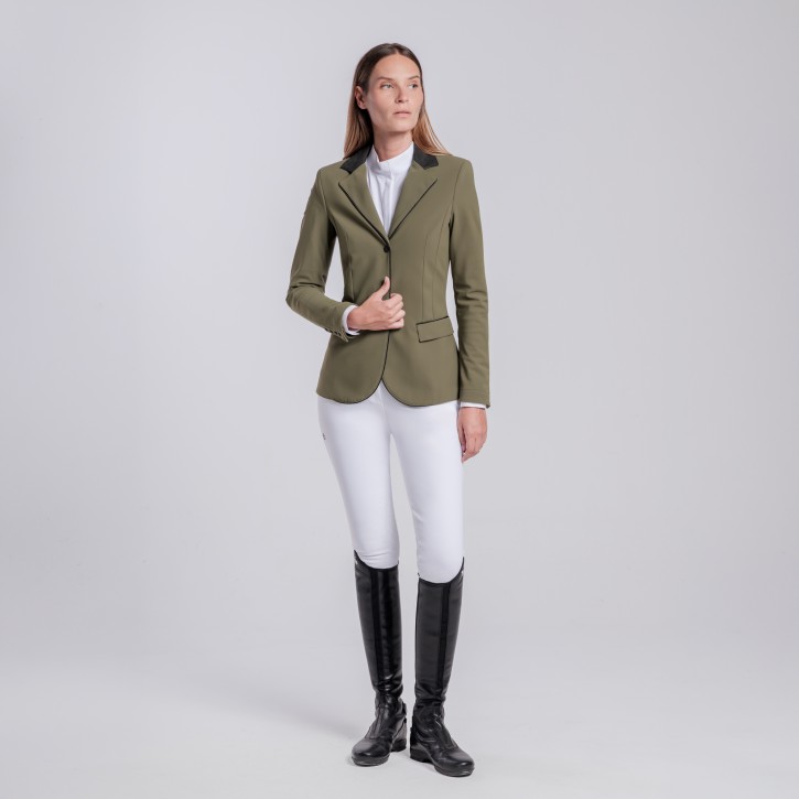Cavalleria Toscana Damen Turnier Jacket Winter Moos