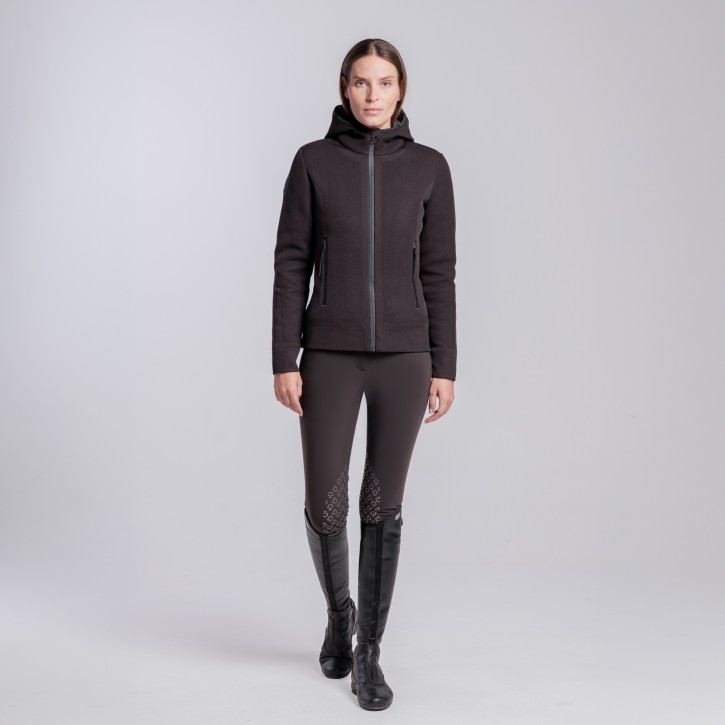 Cavalleria Toscana Damen Tech Knit Daunenjacke Espresso