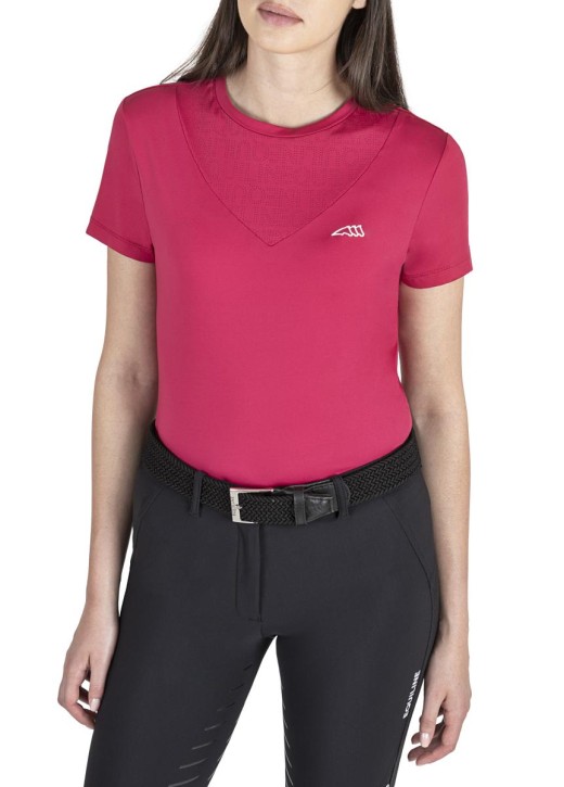 Equiline T-Shirt Cearac Damen cherry red S