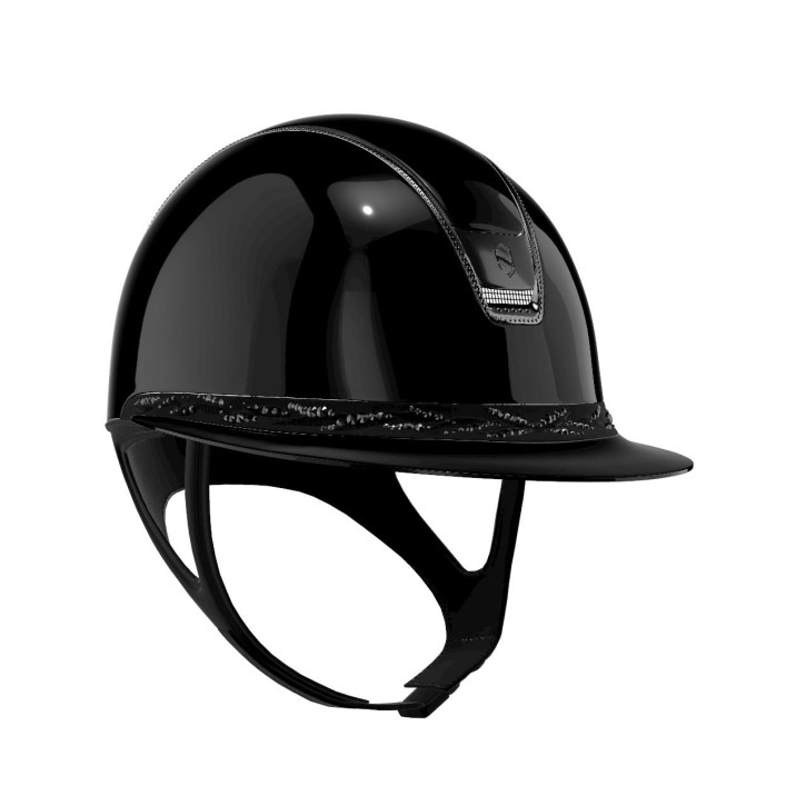 Samshield Miss Shadowglossy 2.0 schwarz Konfiguration FB flower swarovski Full Swarovski Jet 56 M