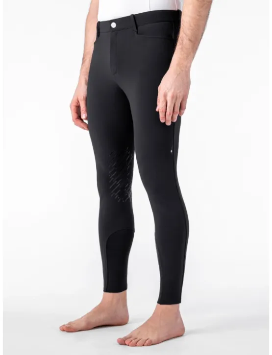 Equiline Herren Reithose Kniegrip Bartek Schwarz