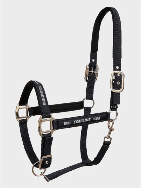 Equiline Halfter Tessa mit Strass Schwarz