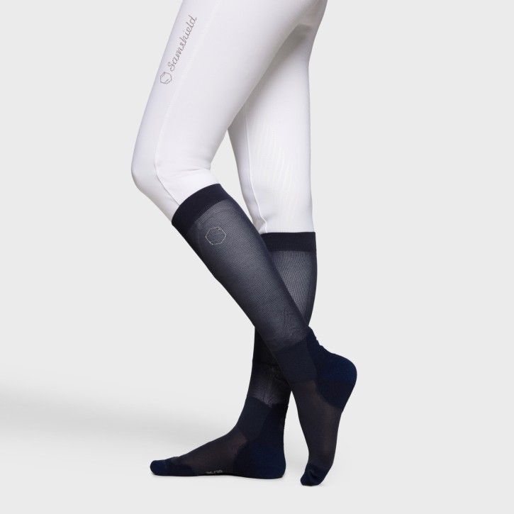 Samshield Socken Balzane Soft Glitter Navy