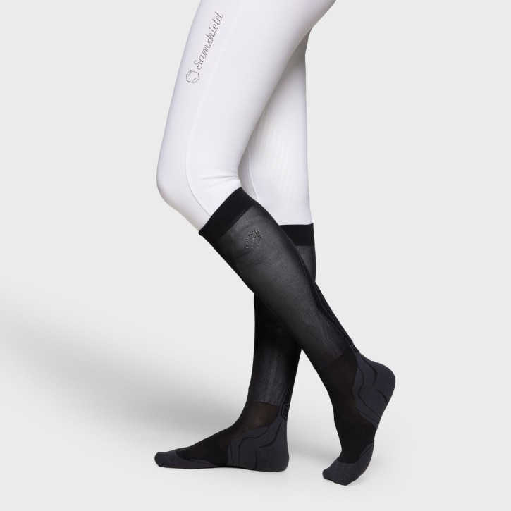 Samshield Socken Balzane Airflow Swarovski Schwarz S