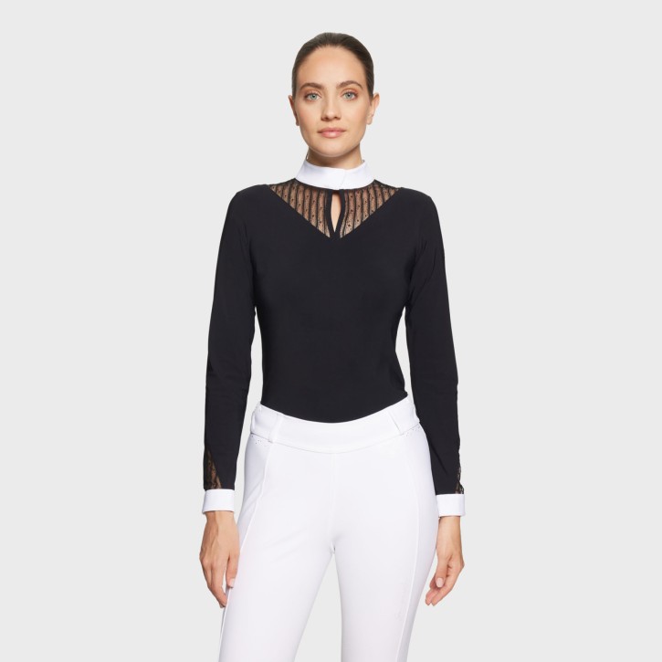 Samshield Damen Turniershirt Beatrice schwarz S