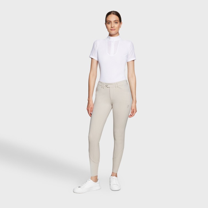 Samshield Damen Kniegrip Reithose Mathilde Beige