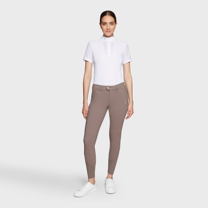 Samshield Damen Kniegrip Reithose Mathilde Taupe