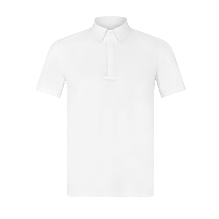 Kentucky Herren Turniershirt Kurzarm Classic Weiß