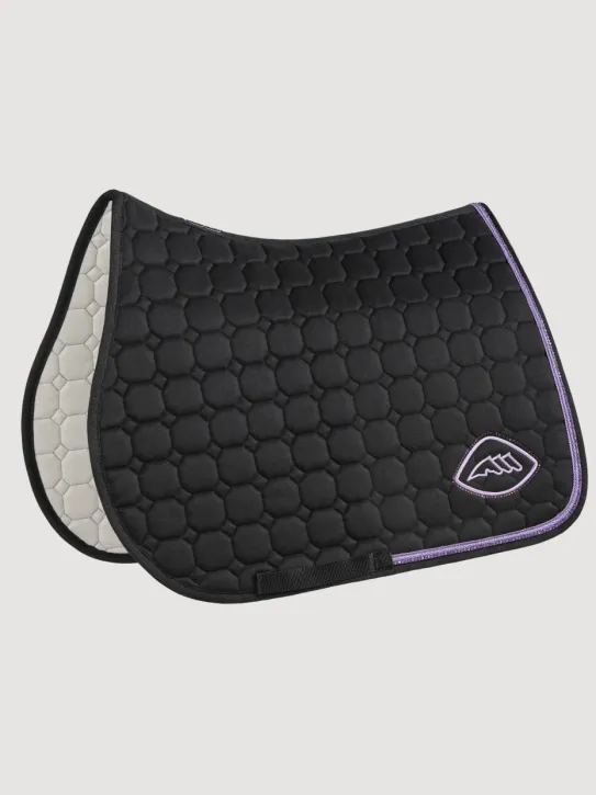 Equiline Spring Schabracke EQGloc Schwarz/Lila