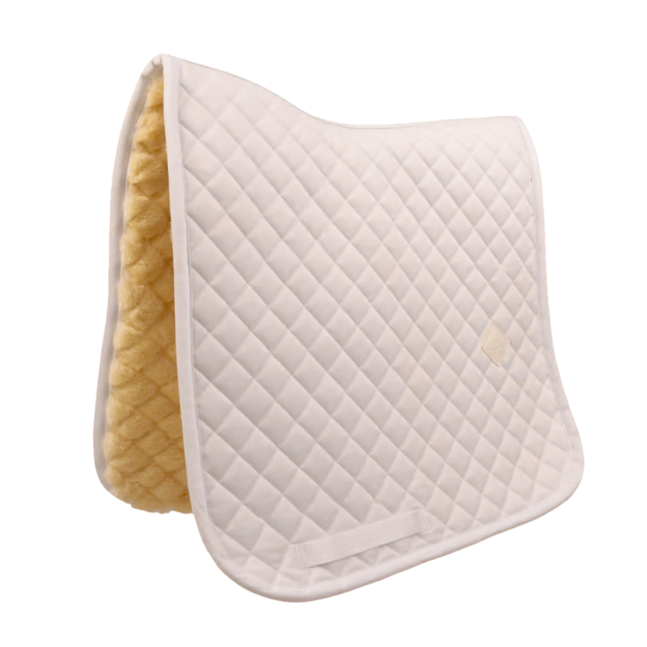 Kentucky Dressur Schabracke Skin Friendly Diamond Weiß