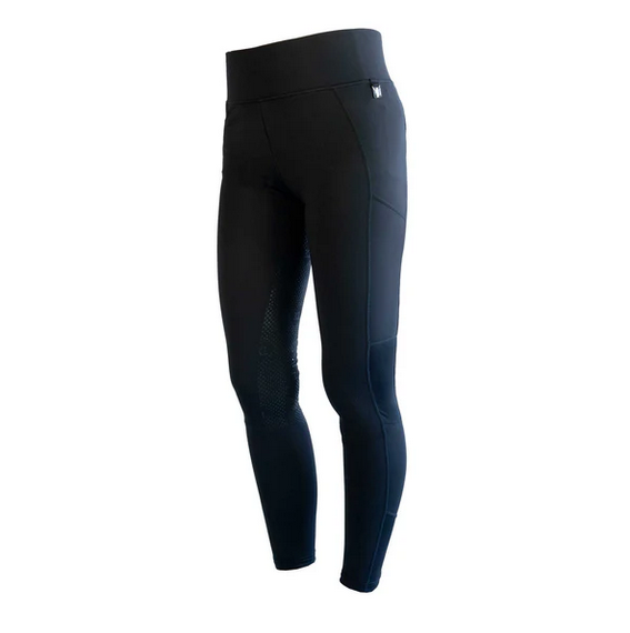 Kingsland Mädchen Vollgrip Reitleggins Kemmie navy 158/164