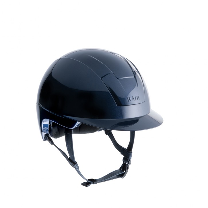 KASK Reithelm KOOKI m. Inlay Glänzend Navy 57