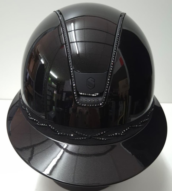 Samshield Miss Shadowglossy 2.0 schwarz Konfiguration FB flower swarovski Full Swarovski Jet