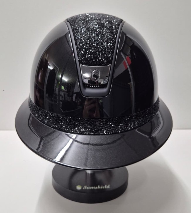 Samshield Reithelm Miss Shadowglossy 2.0 Ultra Fine Rocks schwarz - Konfiguration