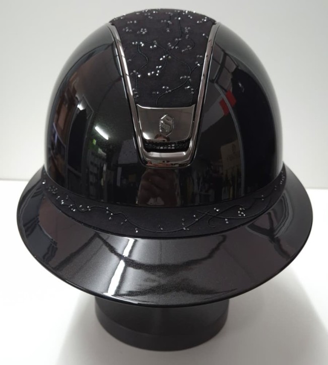 Samshield Miss Shield Shadowglossy 2.0 Konfiguration Crystal leaf Top & Front schwarz
