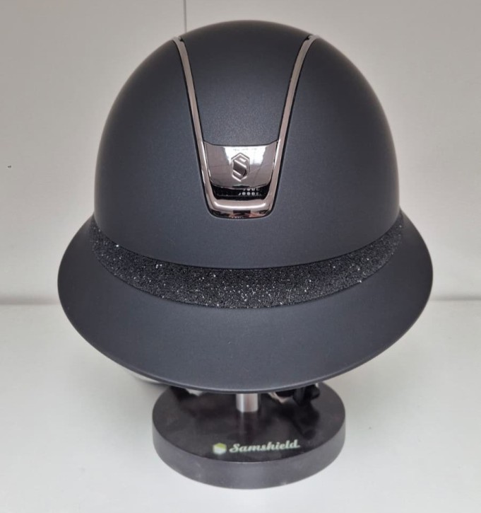 Samshield Miss Shadowmatt 2.0 schwarz Konfig. Crystal Fabric Frontal Band