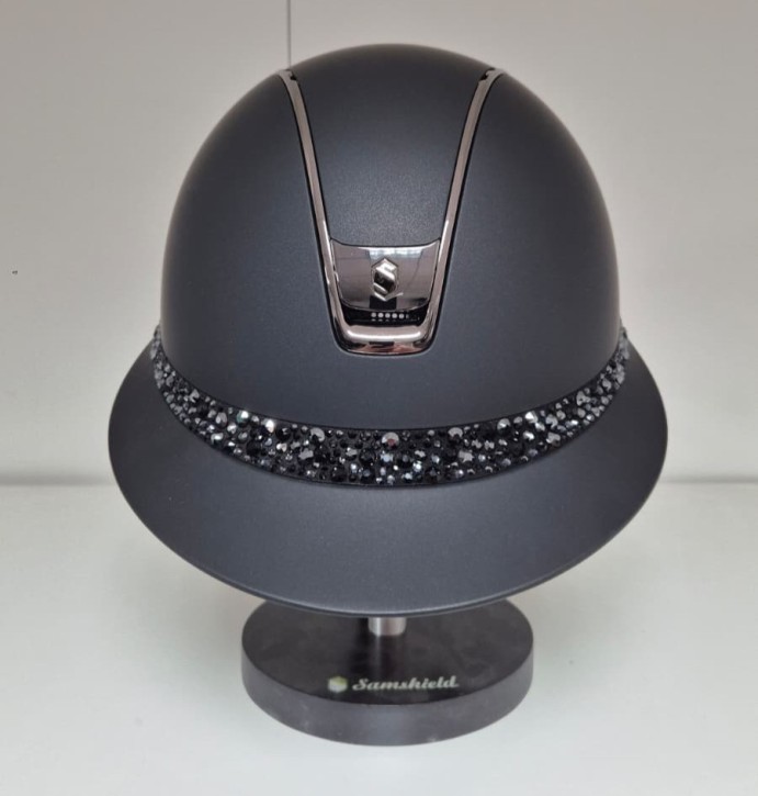 Samshield Miss Shadowmatt 2.0 schwarz Konfig. Frontal Band Glacier