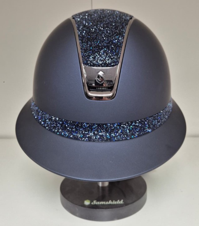 Samshield Reithelm Miss Shadowmatt 2.0 blau Ultra Fine Rocks cosmic nights - Konfiguration