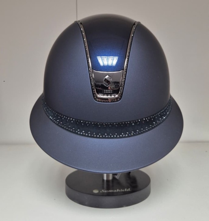 Samshield Miss Shadowmatt 2.0 blau Top Glossy FB Tiara 300 Swarovskis - Konfiguration