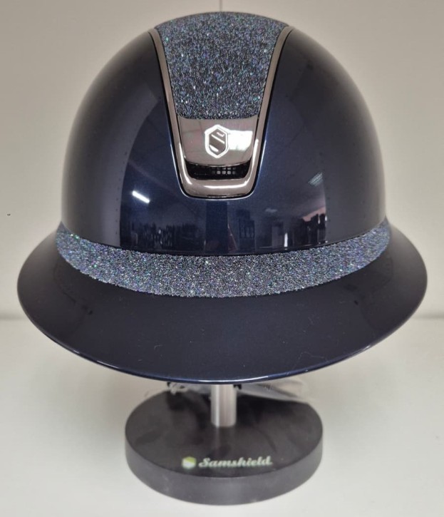 Samshield Miss Shadowglossy 2.0 blau Konfiguration Top & Front Crystal Fabric Paradise Shine