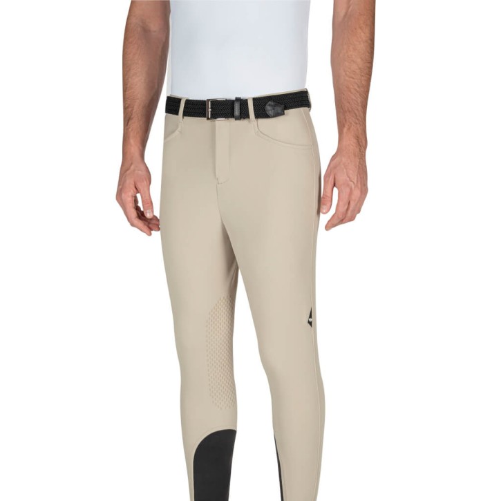 Equiline Herren Reithose Kniegrip Albertk Beige