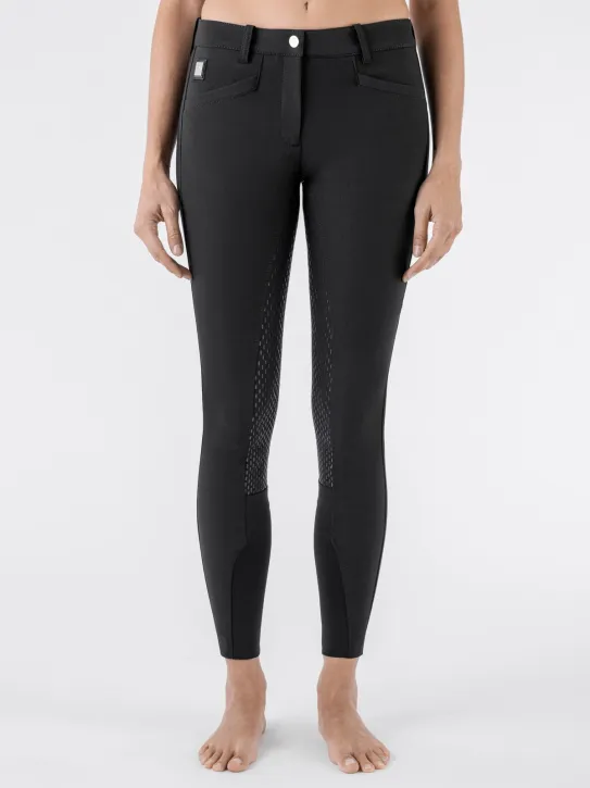 Equiline Vollgrip Reithose Damen Cedar schwarz