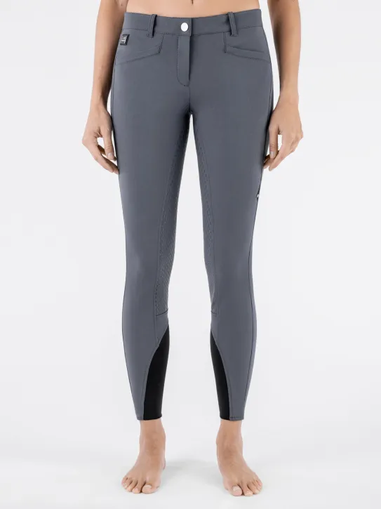 Equiline Vollgrip Reithose Damen Cedar Grau