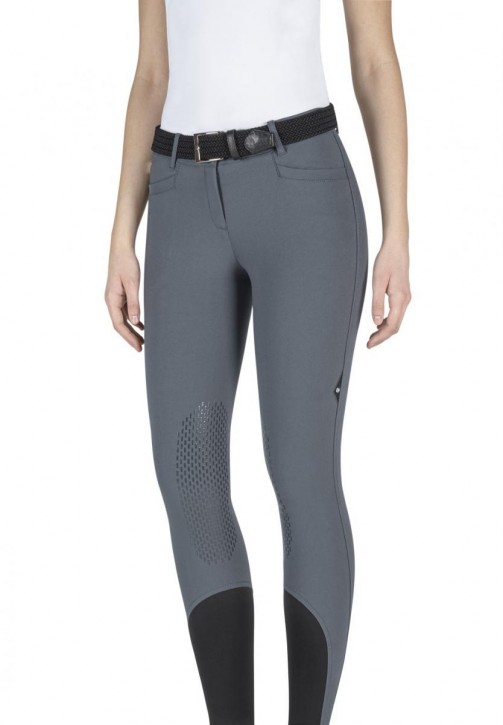 Equiline Damen Kniegrip Reithose Ash grau