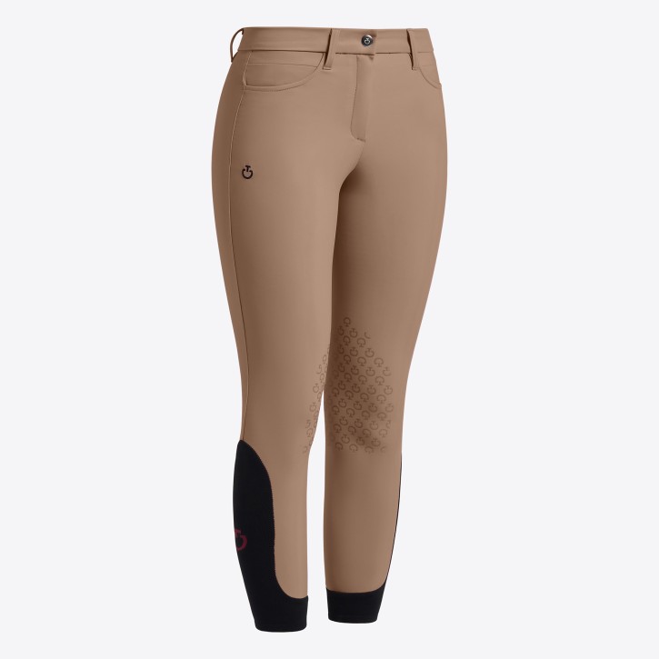 Cavalleria Toscana Mädchen Reithose Kniegrip Walnut