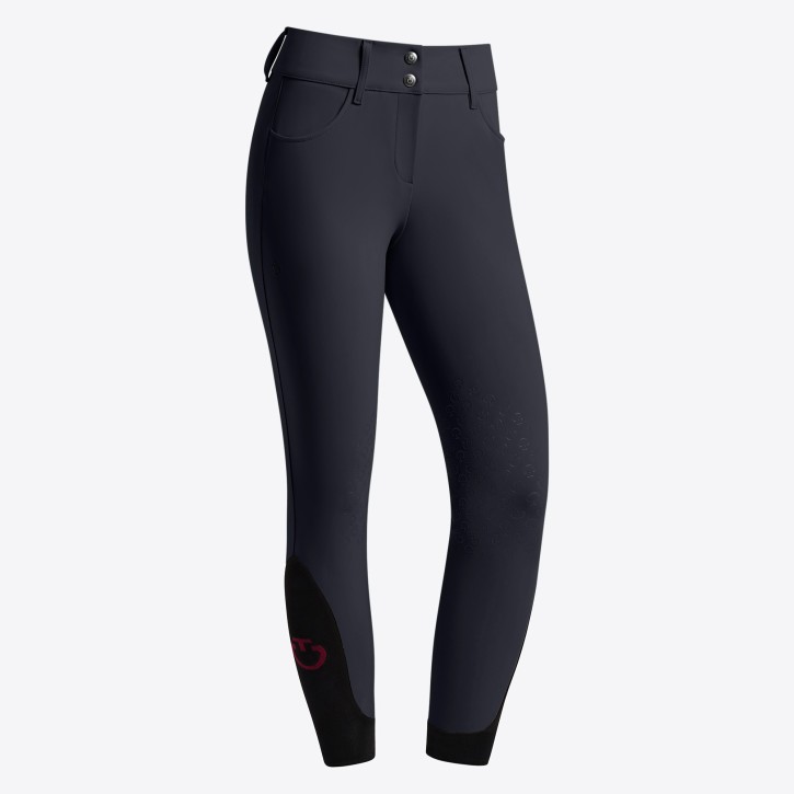 Cavalleria Toscana Damenreithose Kniegrip Charcoal