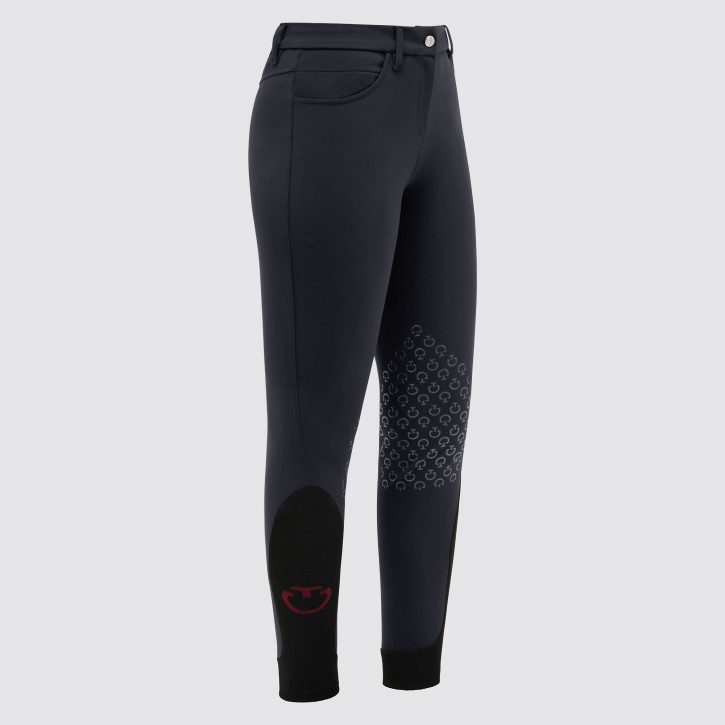 Cavalleria Toscana Damenreithose Kniegrip Charcoal