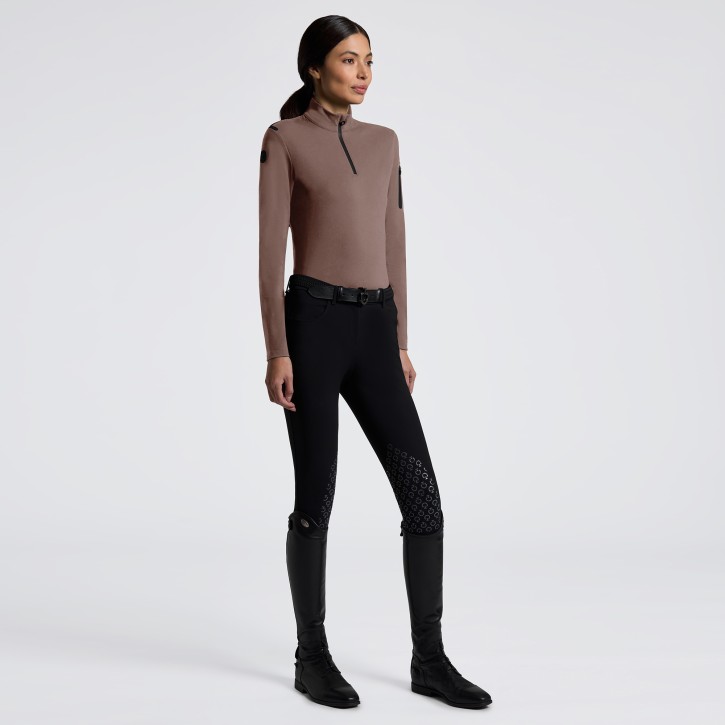 Cavalleria Toscana Training Polo LS Damen Walnut