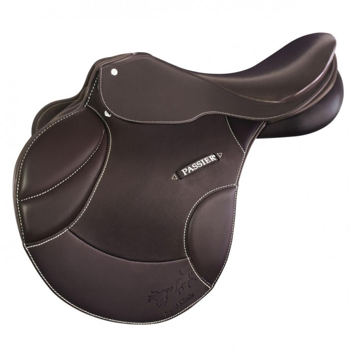 Passier Springsattel Ingrid Klimke havanna-braun 17,5"