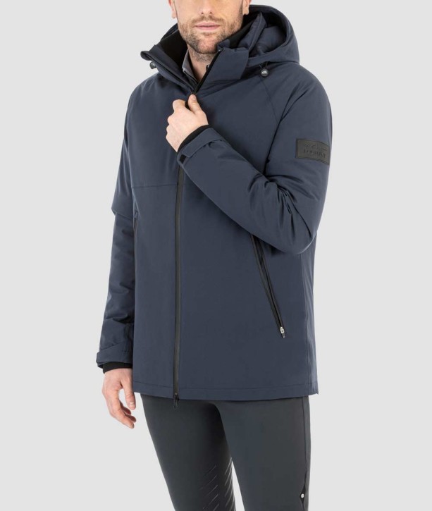 Equiline Herren Winter Jacke Callec Navy